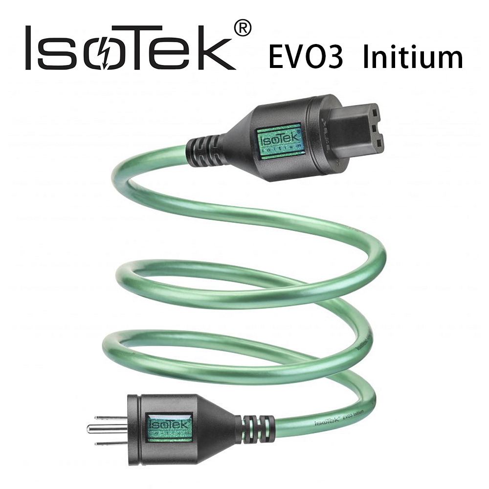 英國 IsoTek EVO3 Initium 發燒級 6N 無氧銅電源線3M 公司貨
