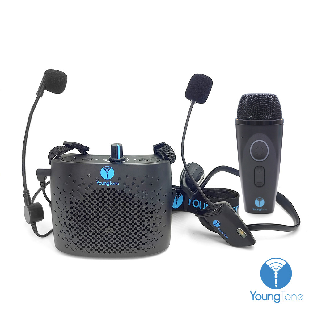 YoungTone YS250PRO數位無線擴音音箱專業版麥克風組（手頸雙麥）
