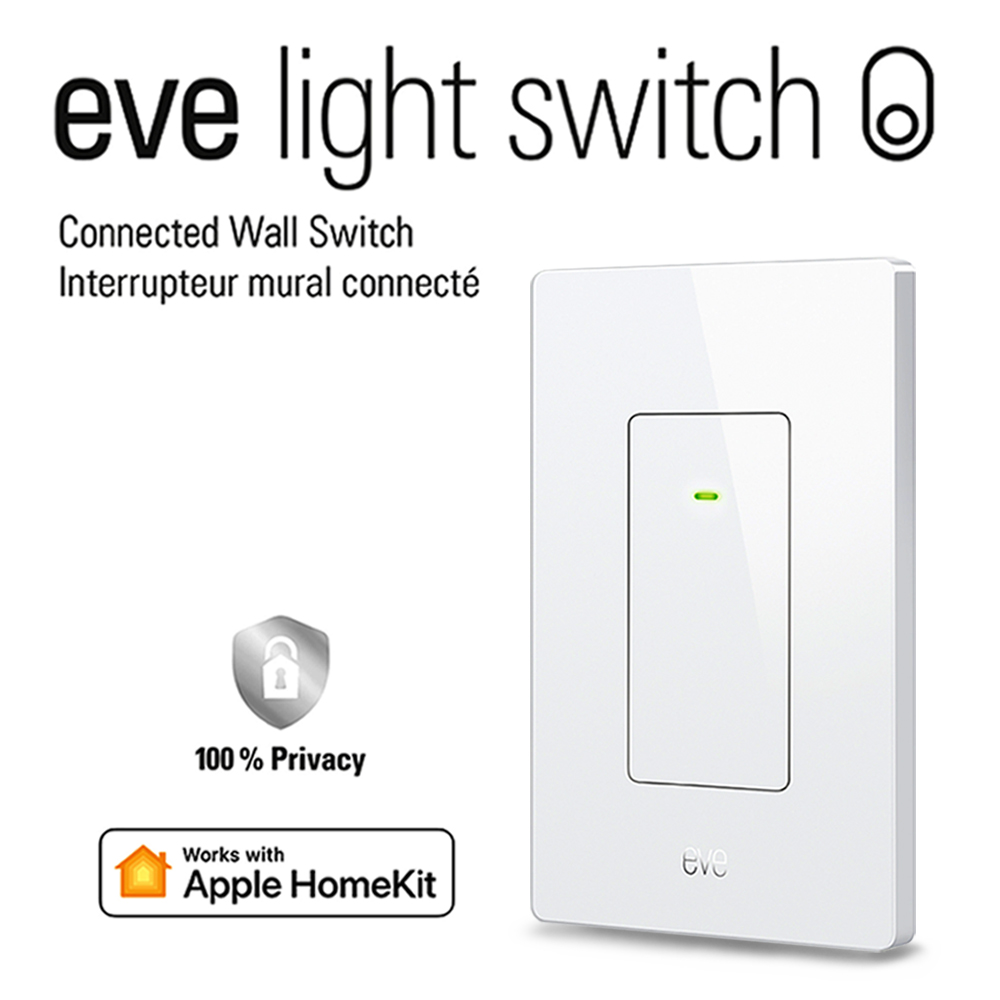 eve light switch 智能觸控開關 (Thread)