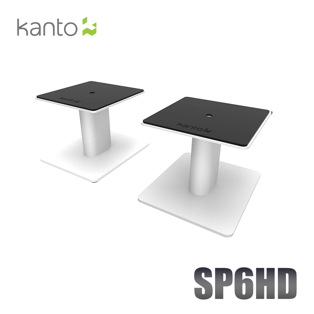 Kanto SP6HD 書架喇叭通用支架-白色款
