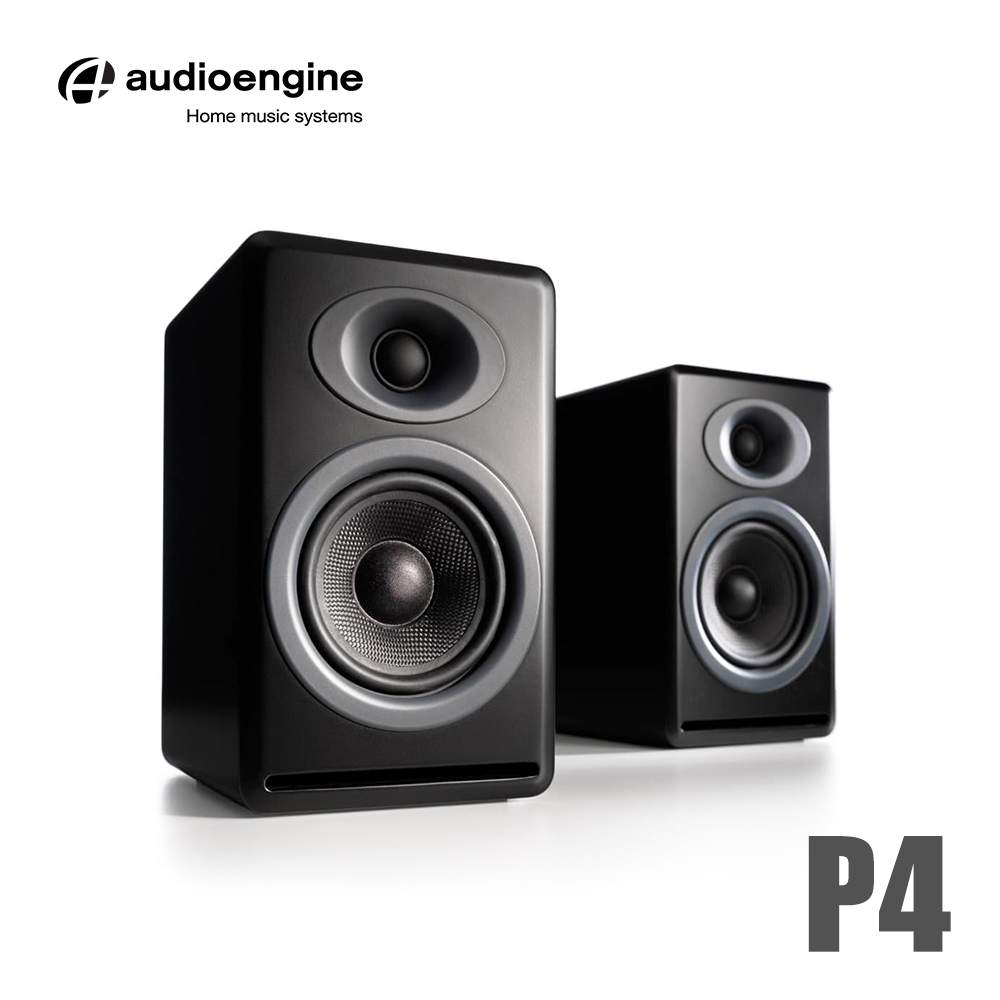 Audioengine P4 被動式喇叭-黑色款