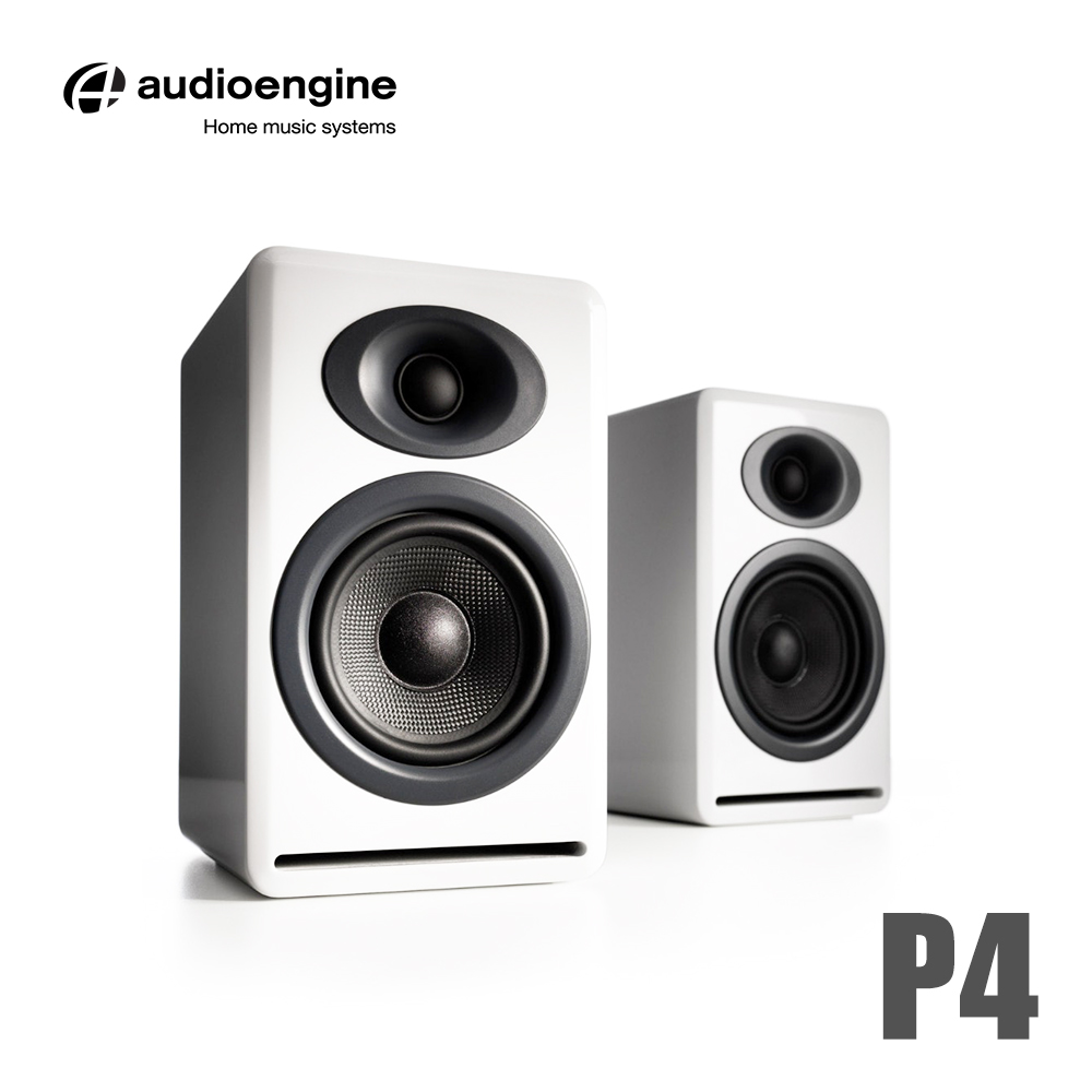 Audioengine P4 被動式喇叭-白色款