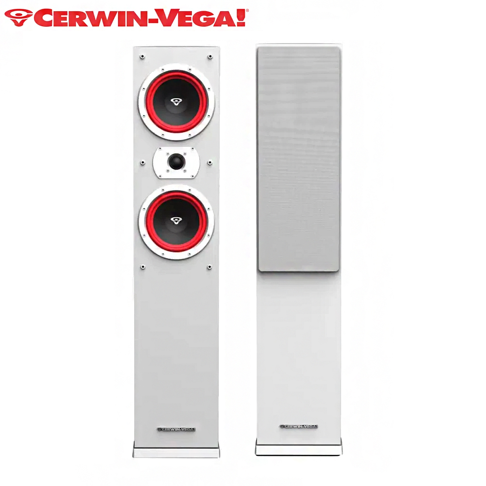 CERWIN-VEGA LA265 白色 6.5吋 三音路喇叭 落地型主聲道喇叭 一對