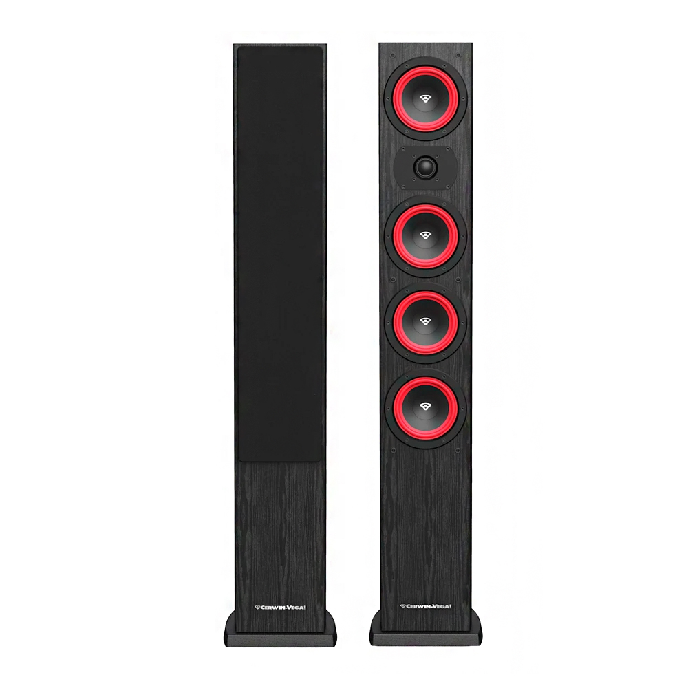 CERWIN-VEGA LA44 黑色 4吋 三音路喇叭 落地型主聲道喇叭 一對