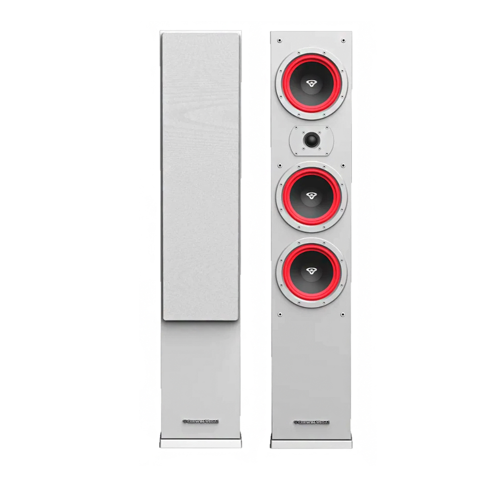 CERWIN-VEGA LA365 6.5吋 三音路喇叭落地型主聲道喇叭白色 一對