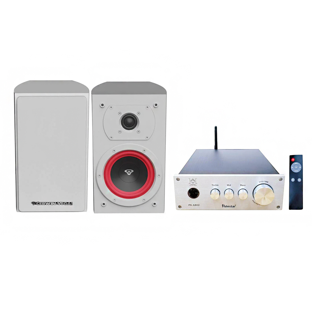 CERWIN-VEGA LA14 白色 4吋二音路喇叭 環繞喇叭 一對