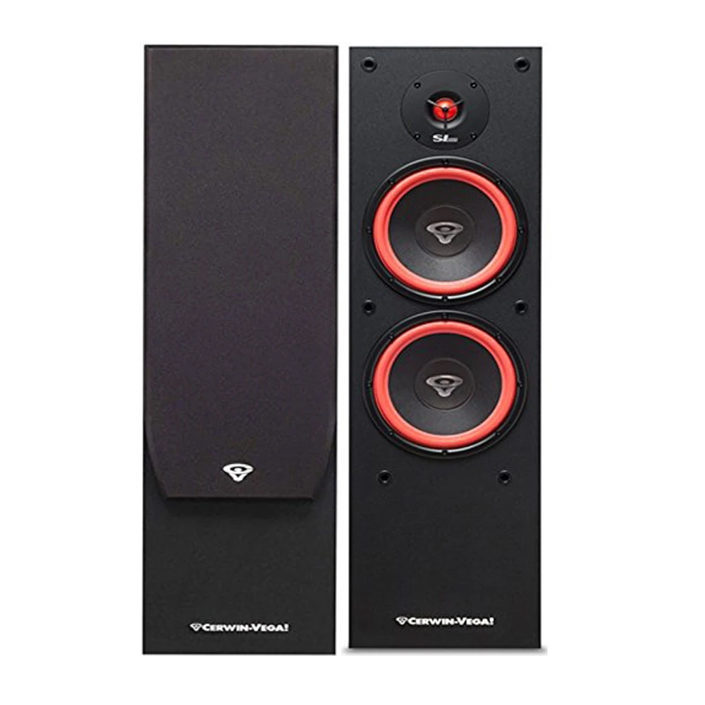 CERWIN-VEGA SL-28 劇院揚聲器 雙8英寸2路落地式喇叭一對