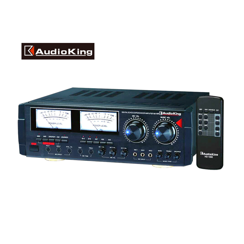【AudioKing】專業卡拉OK擴大機 /HDMI/光纖同軸(HD-1000)