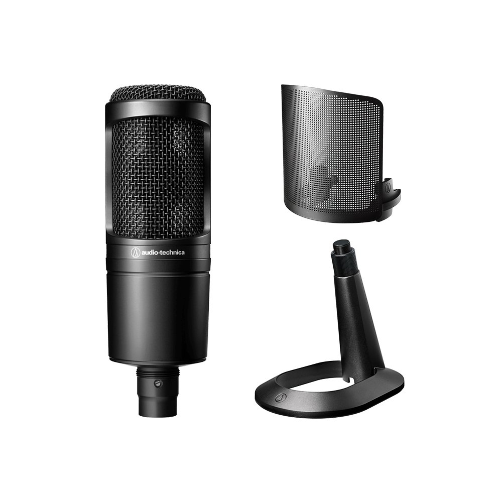 audio-technica 鐵三角 AT2020 麥克風入門全配進階組 公司貨