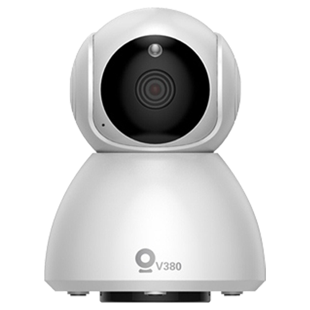 360度追蹤無線攝影機Q8【1080P室內影音對話】V380 4機同框監控