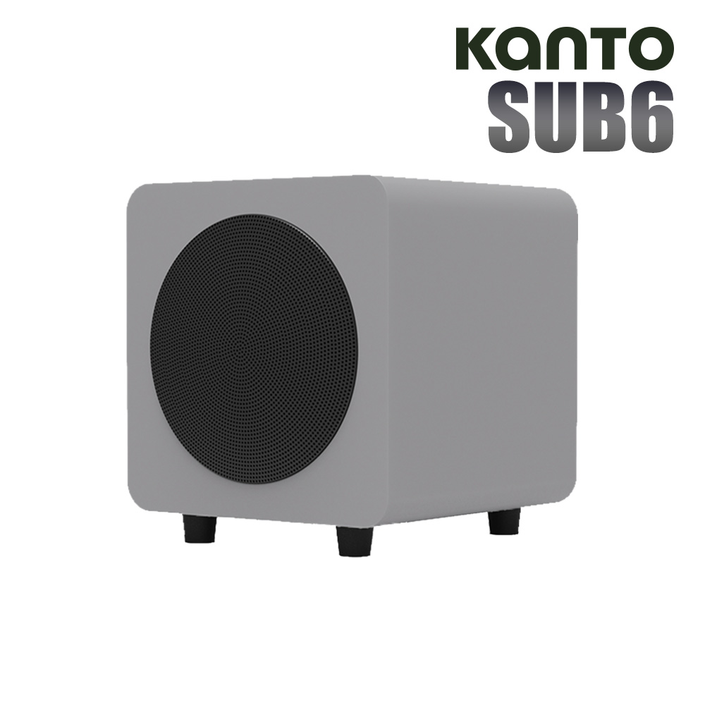 Kanto SUB6 重低音喇叭-灰色款