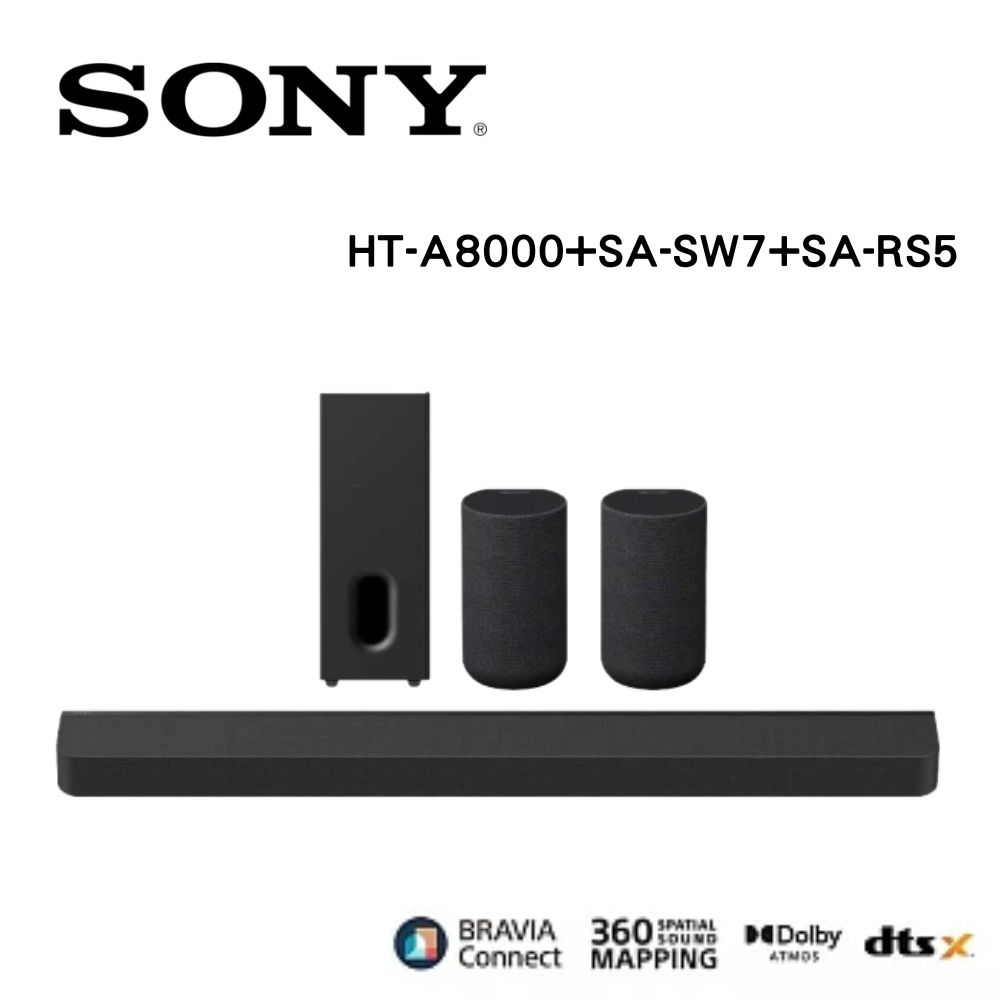 SONY 索尼 BRAVIA Theatre Bar 8 家庭劇院組(HT-A8000+SA-SW7+SA-RS5)