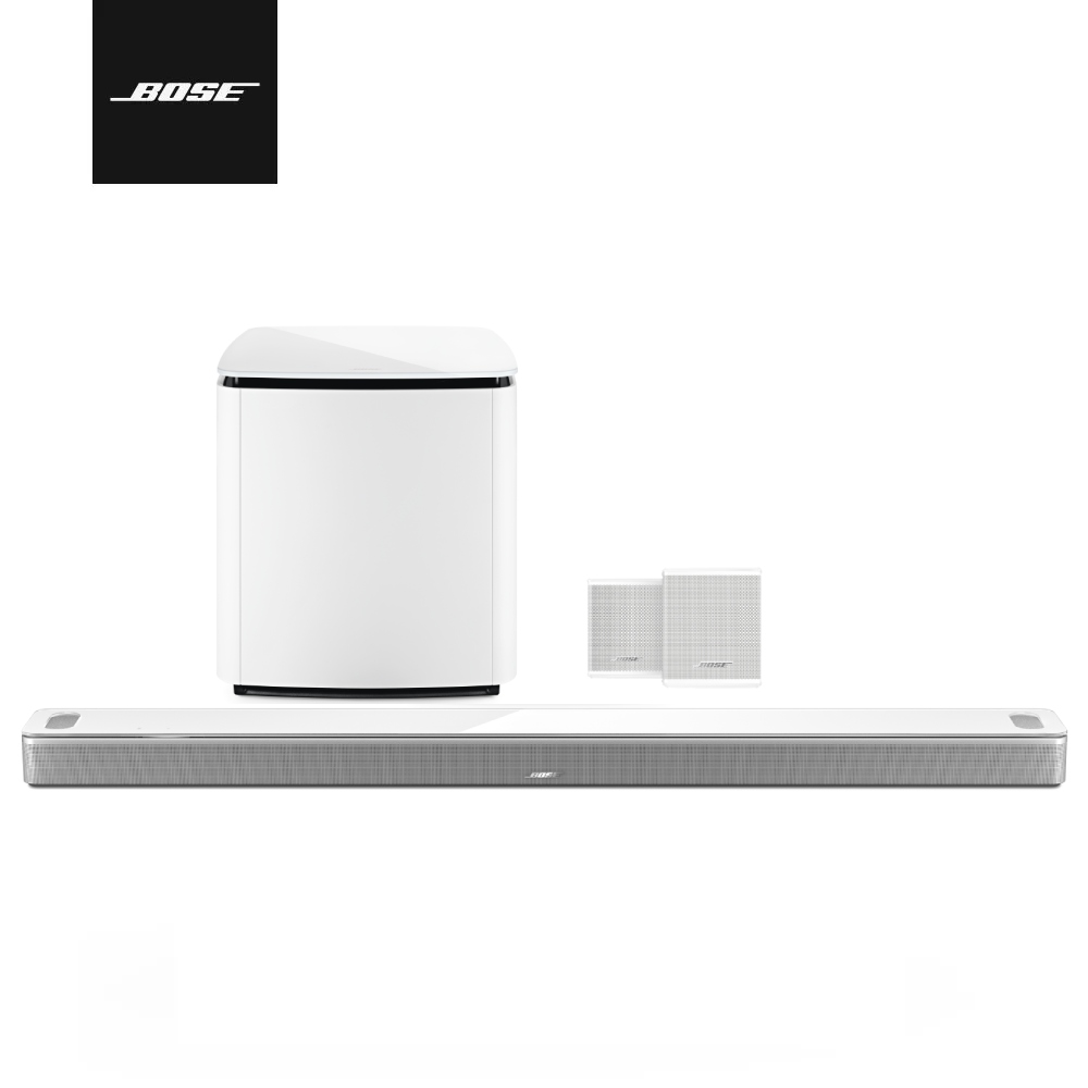 Bose 杜比全景聲家庭影院組合 白色(Ultra+BM700 2件組)