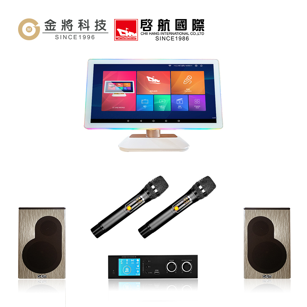 KKPAD21.5安卓雲端觸控屏伴唱機/卡拉OK/KTV/點歌機-42