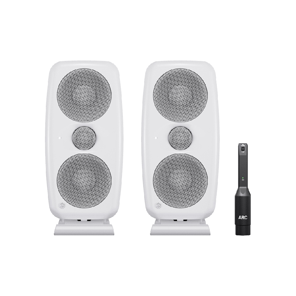 IK Multimedia iLoud MTM MKII Pair 主動式監聽喇叭 一對 白色