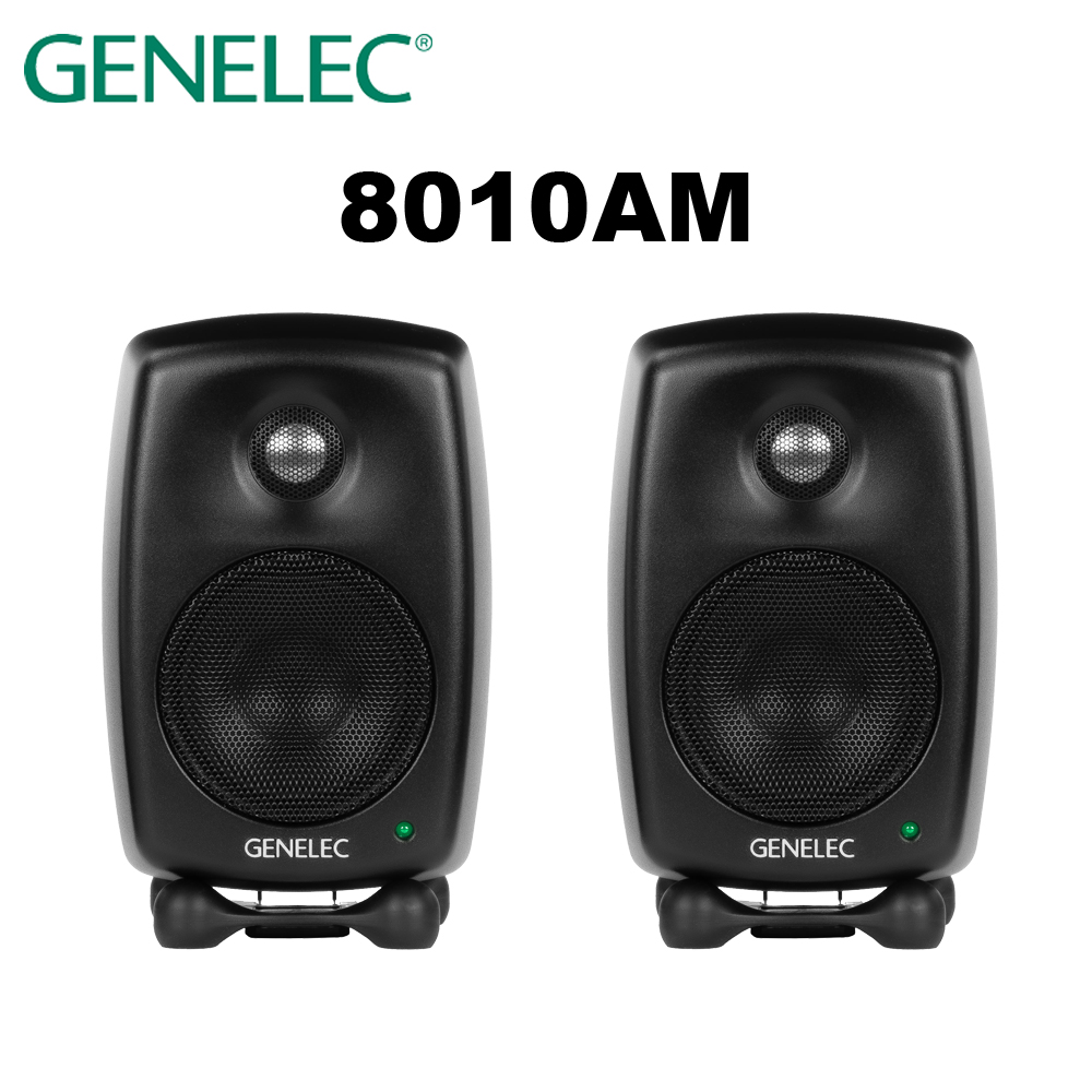 GENELEC 8010AM 3吋 監聽喇叭 (一對) 黑色 公司貨