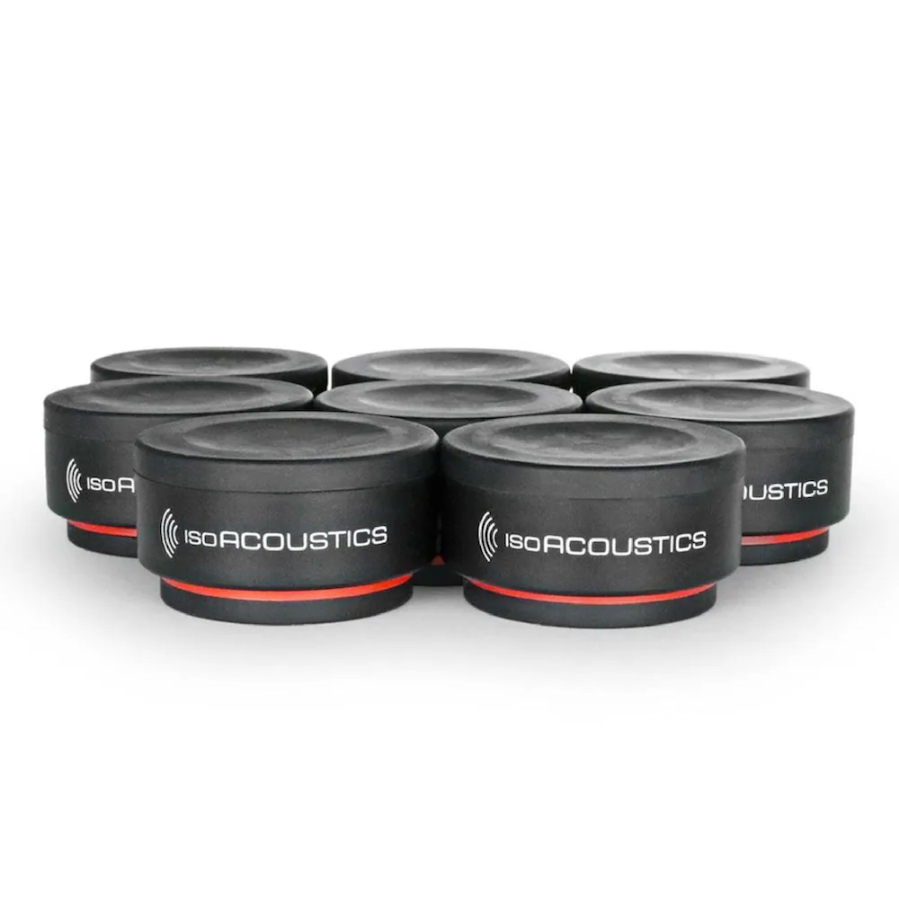 IsoAcoustics ISO-PUCK mini 喇叭專用橡膠墊臺灣公司貨 (8個一組)
