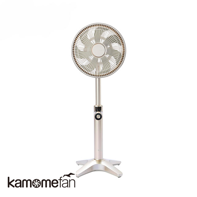 KAMOME FKLT-251D 極靜音金屬循環風扇(金)