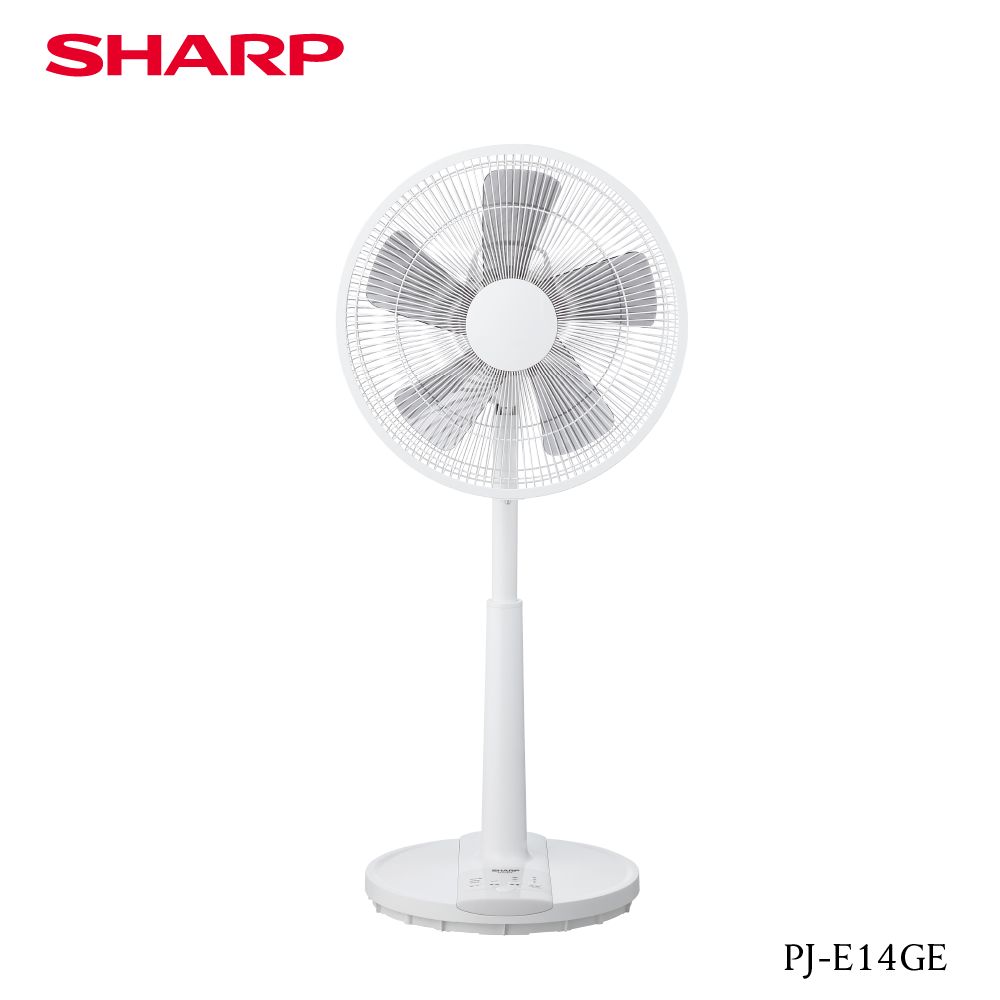 SHARP夏普 經典型 14吋DC直流馬達伸縮立扇 PJ-E14GE