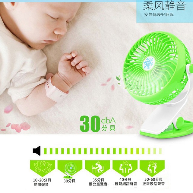 桌上型USB風扇