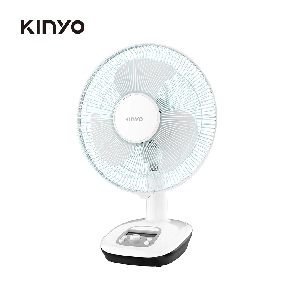 【KINYO】12吋充電風扇(CF-1205)