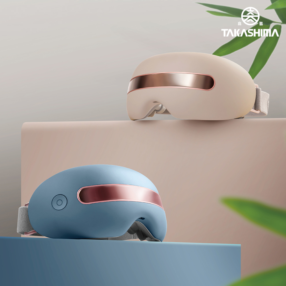  TAKASHIMA 高島 M-2210 i Tap 眼部按摩器，專為現代人設計的輕巧眼部舒緩神器！尺寸約 17 cm x 7 cm x 8 cm，重量僅 194 g，粉紅色系與藍色系選擇，輕鬆按摩眼周肌膚，緩解眼壓與疲勞。中國製造，BSMI 認證，適合長時間使用電子產品的您，提升眼部健康，享受專業級按摩體驗。 