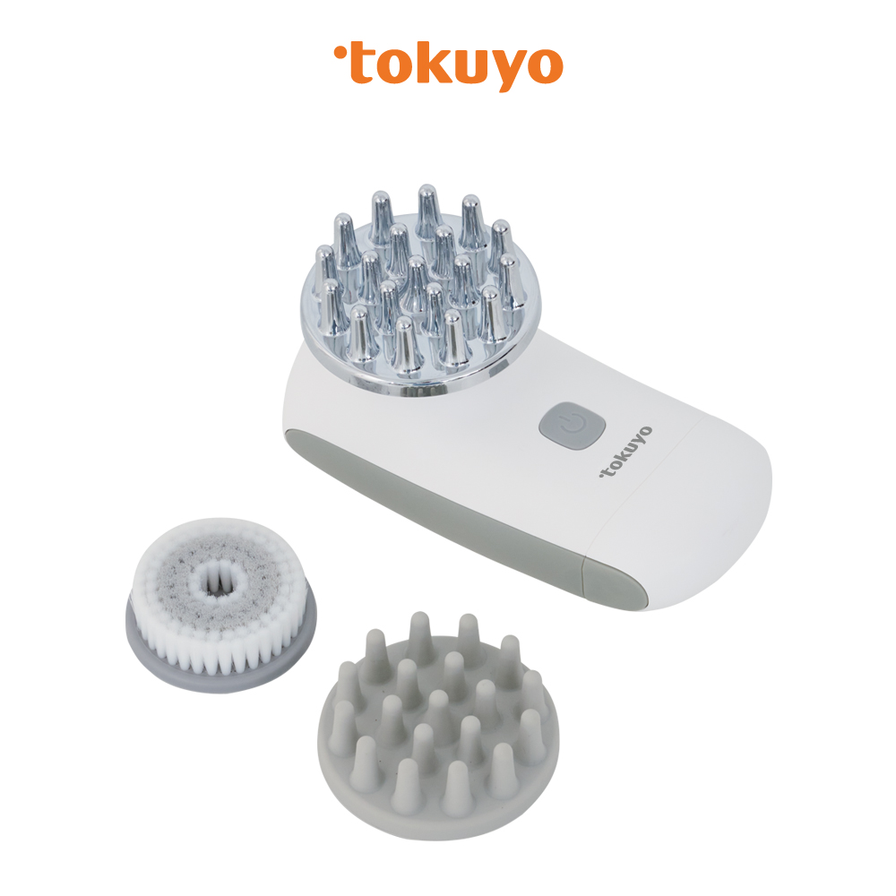 tokuyo 3合1頭皮按摩洗臉機 TP-109 (無段速調整 / 防水係數IPX5)
