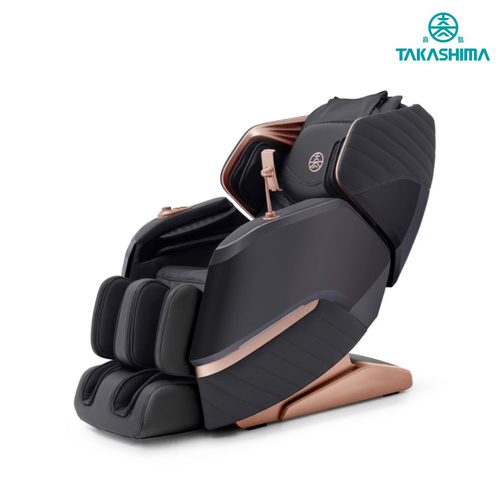 TAKASHIMA 高島 雙力士AI智能椅(平躺/3D雙機芯/足底滾輪/溫熱/零重力按摩椅/A-8210)