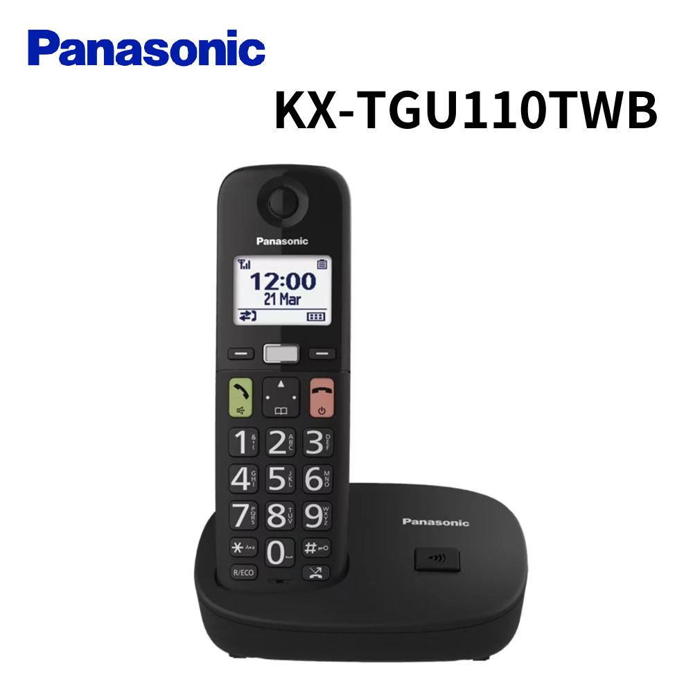 國際牌 數位無線電話 KX-TGU110TWB