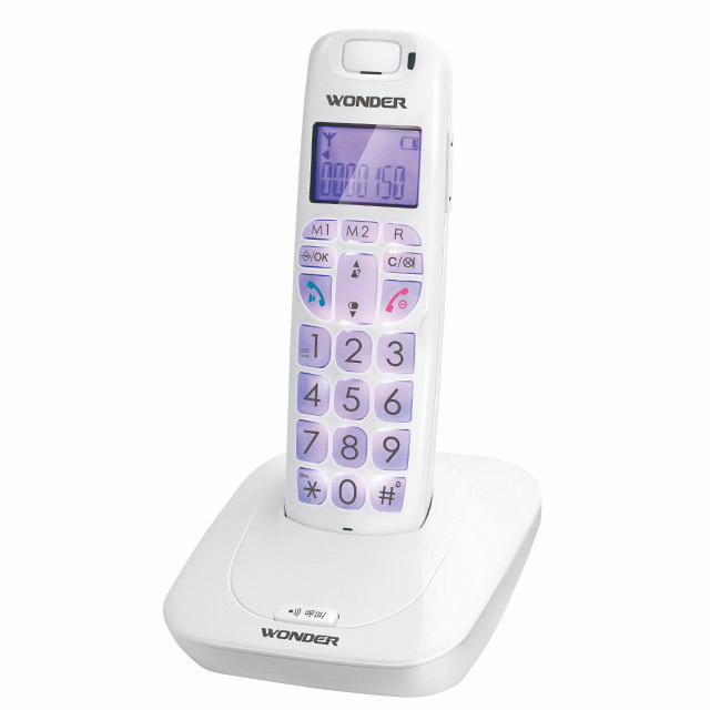 WONDER旺德 DECT數位無線電話 WT-D05 (白色)
