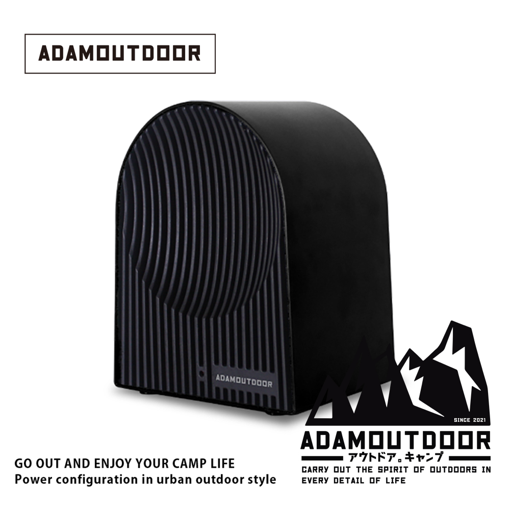 ADAMOUTDOOR｜迷你陶瓷電暖氣(ADEH-PTC500BK) 黑色