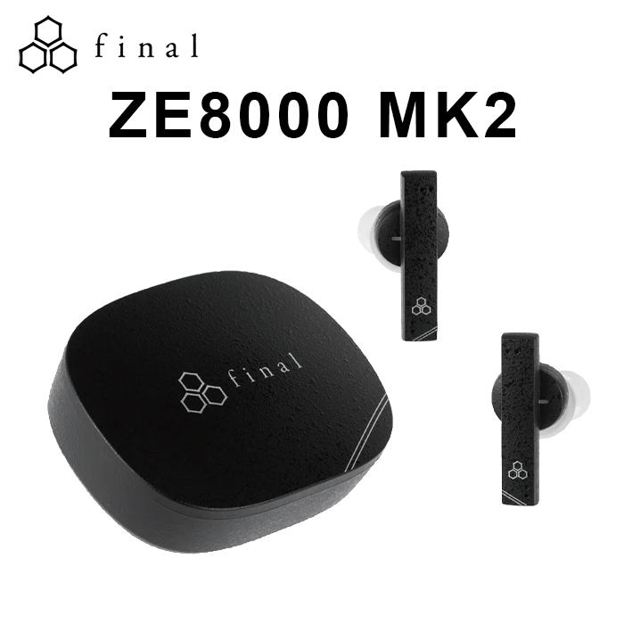 日本 final – ZE8000 MK2 真無線藍牙耳機 公司貨 (黑)