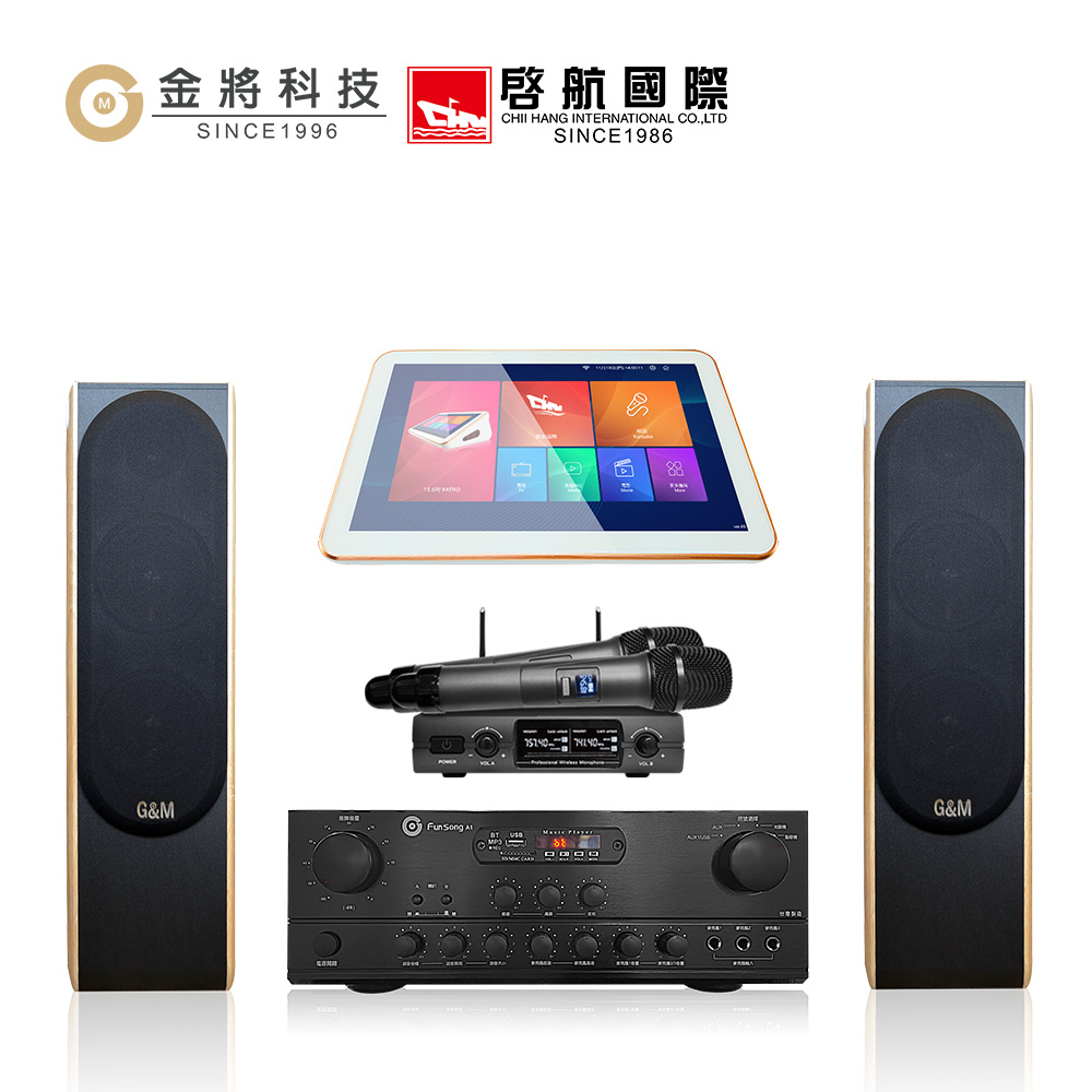 【金將科技】KKPAD 18.5吋安卓觸控屏我為歌狂卡拉OK/KTV組