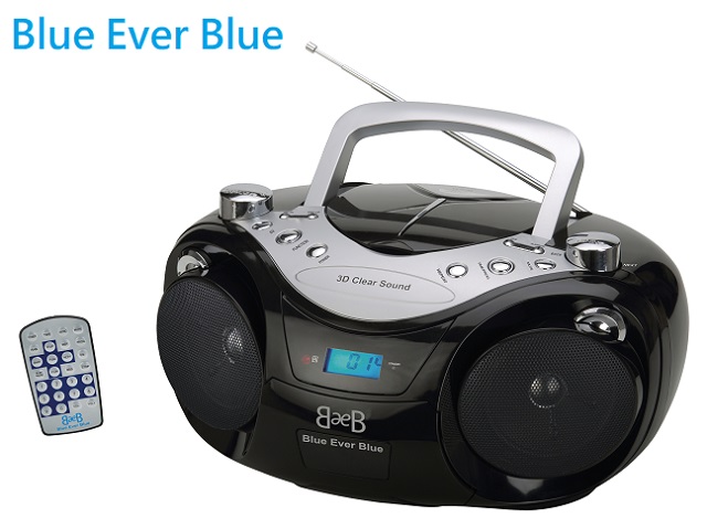 【福利品】美國Blue Ever Blue CD-735U 手提CD/USB音響