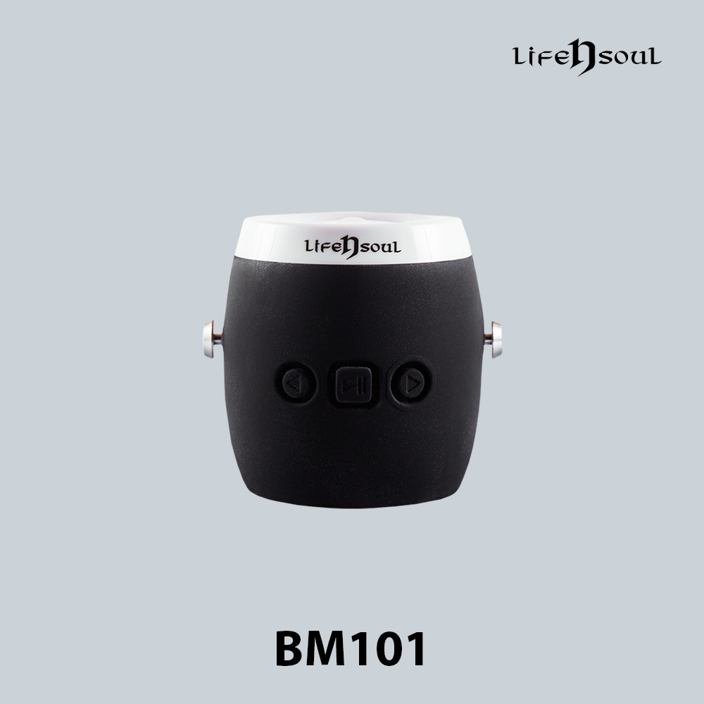 【美國Life n Soul】迷你防水藍芽喇叭(BM101) - 極速黑