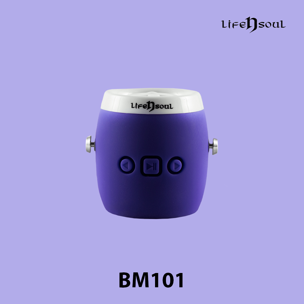 【美國Life n Soul】迷你防水藍芽喇叭(BM101) - 魅力紫