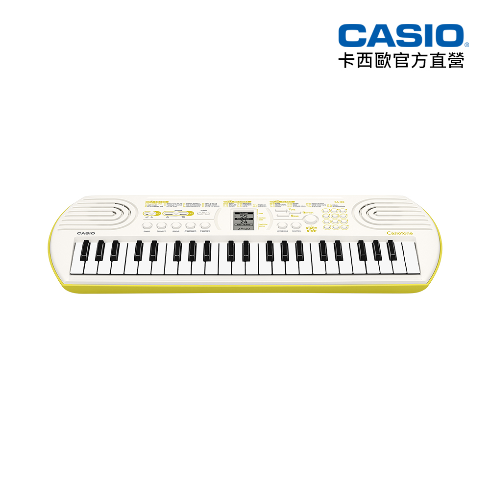 CASIO卡西歐官方直營44鍵電子琴SA-80-P5