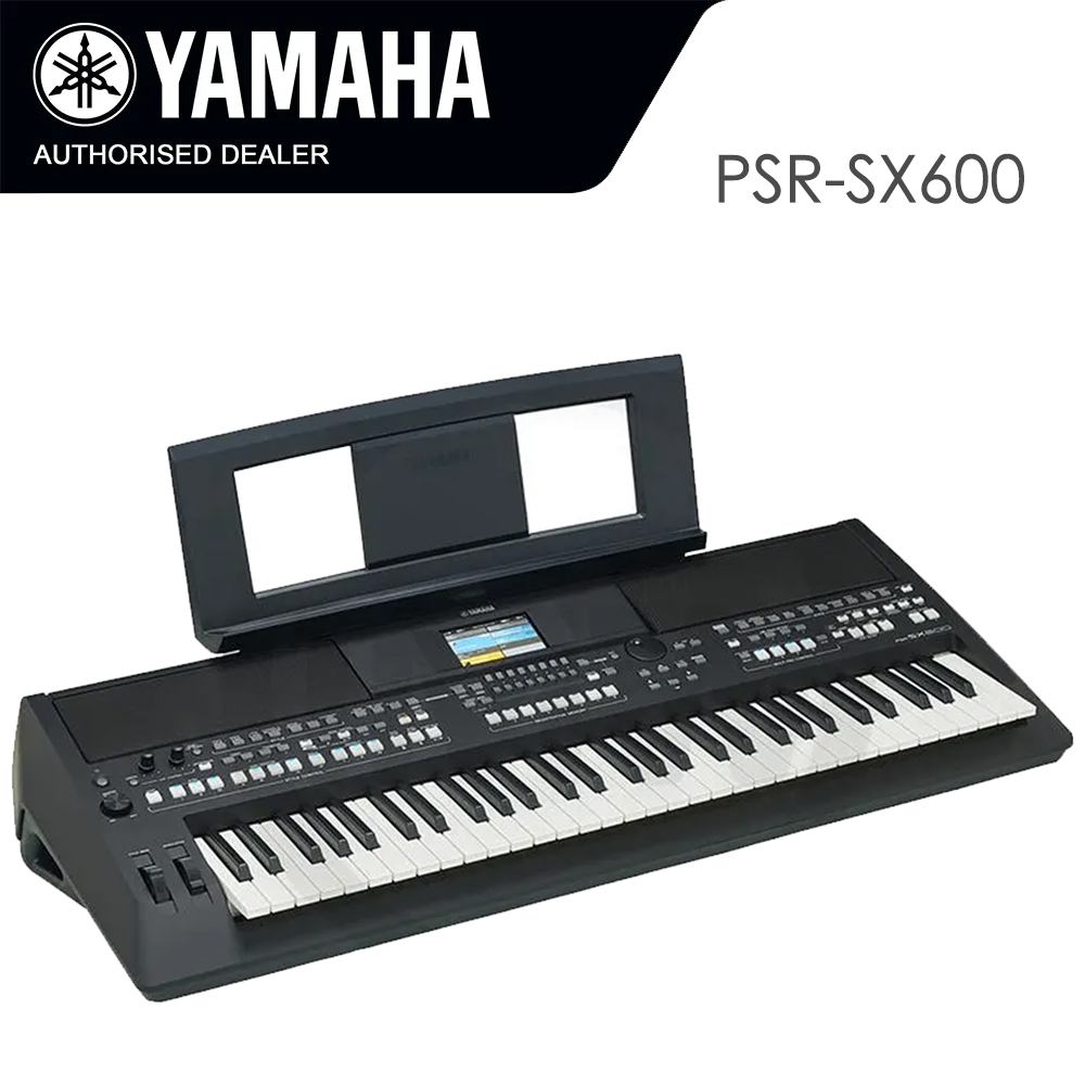 『YAMAHA 山葉』PSR-SX600 專業級61鍵多功能自動伴奏電子琴套裝組 / 公司貨保固