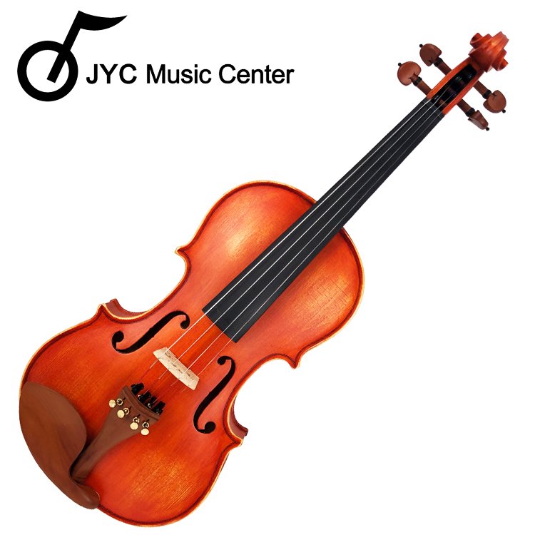 JYC Music 嚴選JV-21楓木虎紋小提琴-4/4特級棗木配件/具備微調器/全套配件
