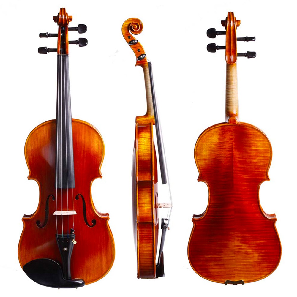 德國Franz Sandner法蘭山德 MV-2 專業級小提琴/歐洲雲杉木面板尼龍弦/加贈六大好禮