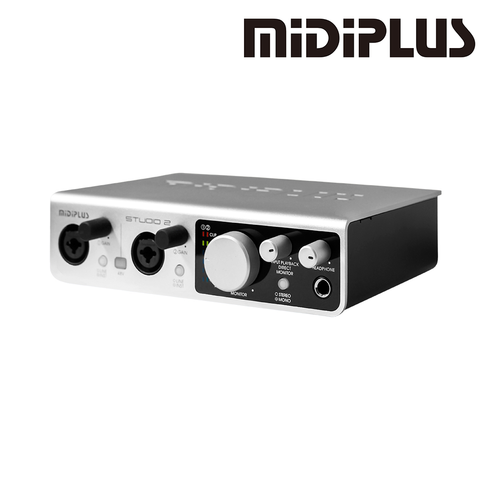 MIDIPLUS Studio2 Audio錄音介面音效卡