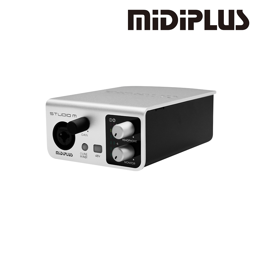 MIDIPLUS StudioM Audio錄音介面音效卡