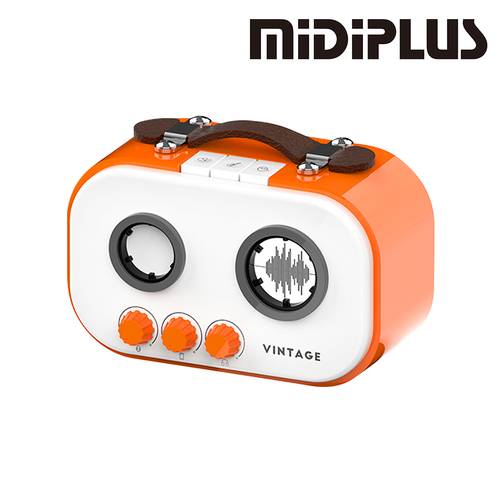 MIDIPLUS Vintage 錄音介面音效卡Audio Interface