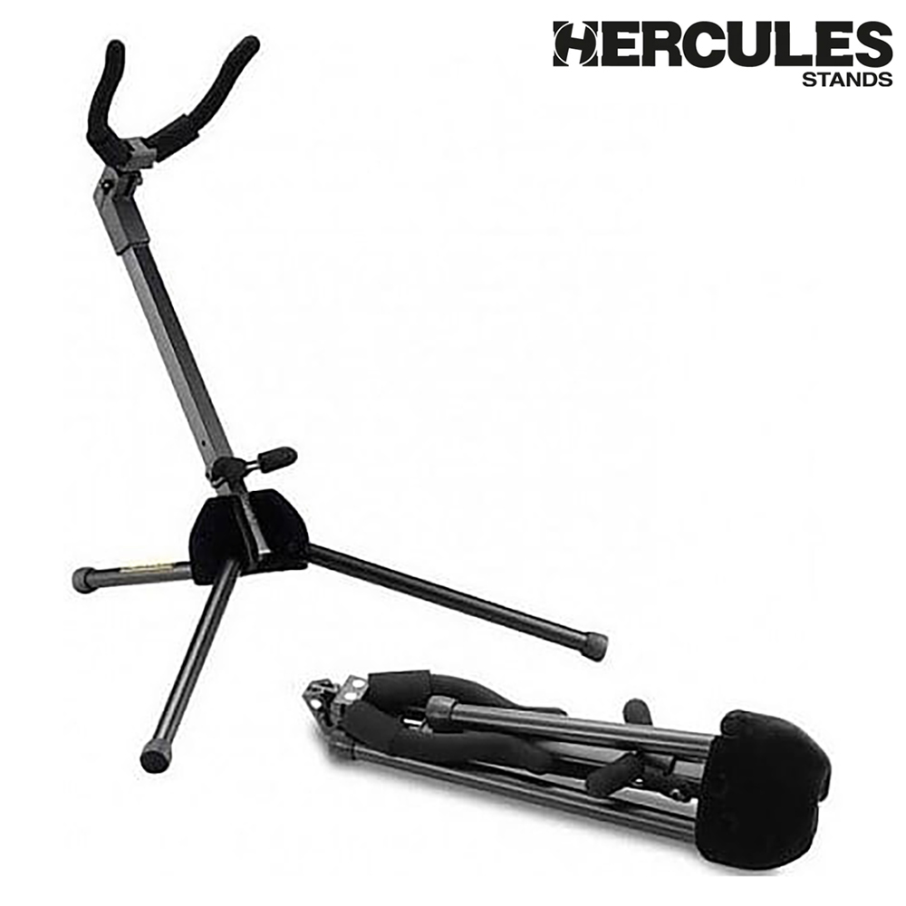 『HERCULES海克力斯』輕便型次中音薩克斯風架 DS432B / 可置入號口內