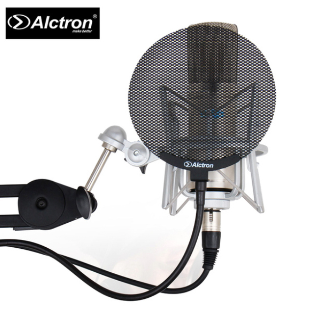 ALCTRON MA019B 錄音用防噴罩 金屬款