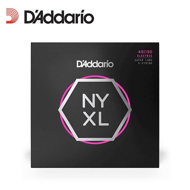 Daddario NYXL 電貝斯包覆弦 加長五弦 45-130SL