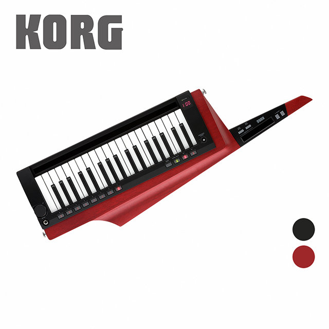KORG RK-100S 2 Keytar 37鍵 肩背式合成器鍵盤 黑色 / 紅色