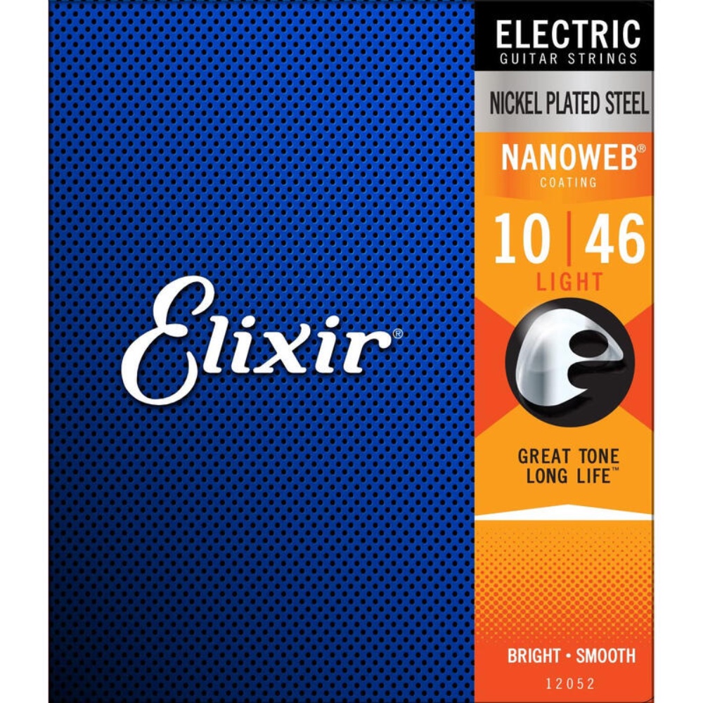 Elixir Eletric guitar Nanoweb 10-46 薄覆膜 電吉他弦