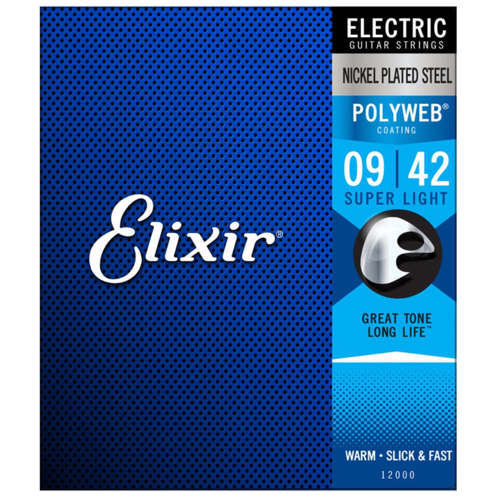 ELIXIR 09-42 電吉他弦 POLYWEB