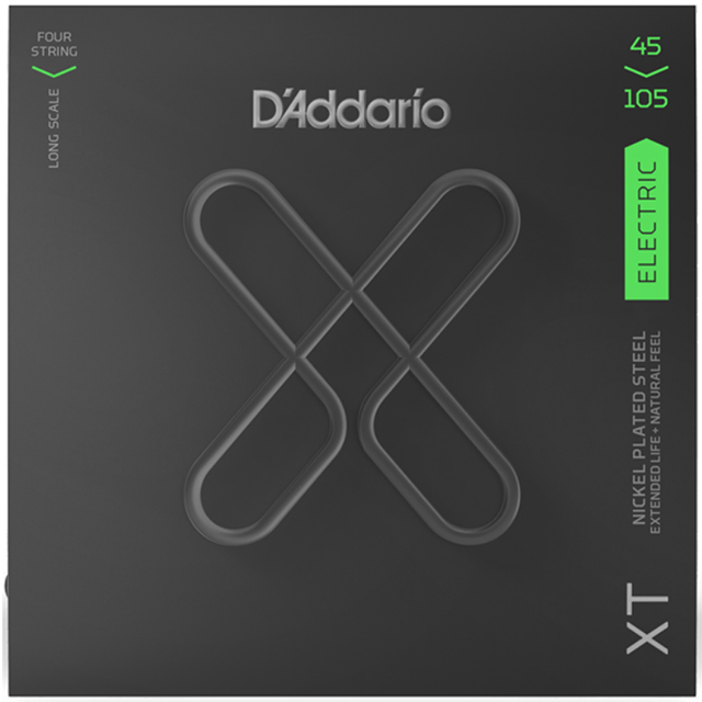 DAddario DDXB-XTB45105 電貝斯四弦包覆套弦
